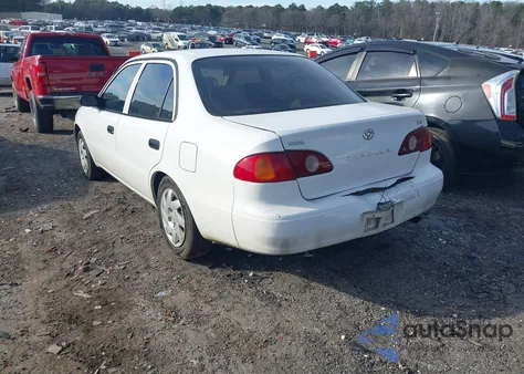 2001 Toyota Corolla Ce z USA, uszkodzony, nr VIN 1NXBR12E61Z491015
